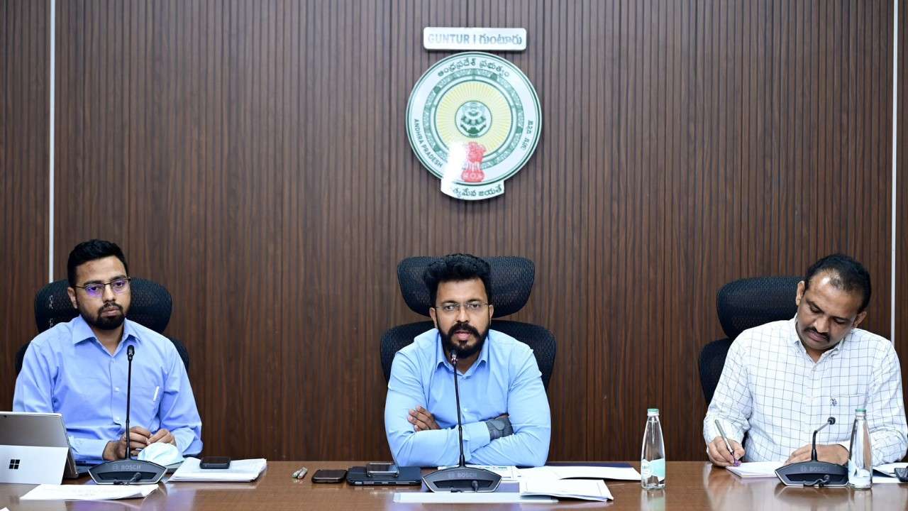 guntur-collector-review-government-programmes-august-targets