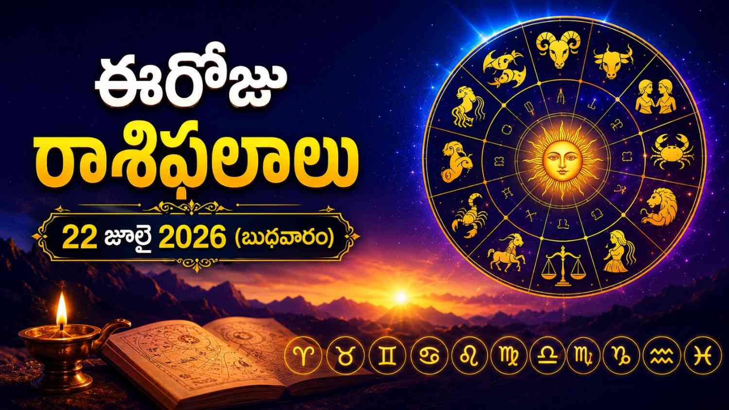today-rasi-phalalu-22-july-2026