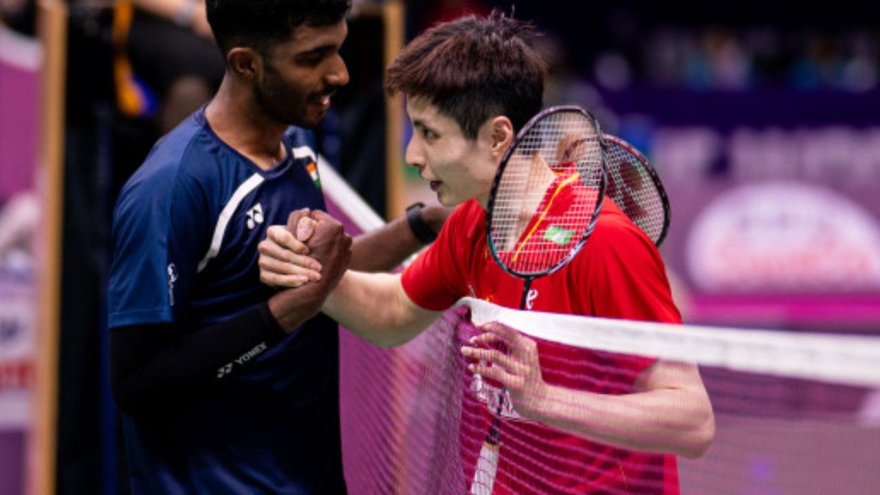 Ayush Shetty Stuns Shi Yu Qi BWF World Championships