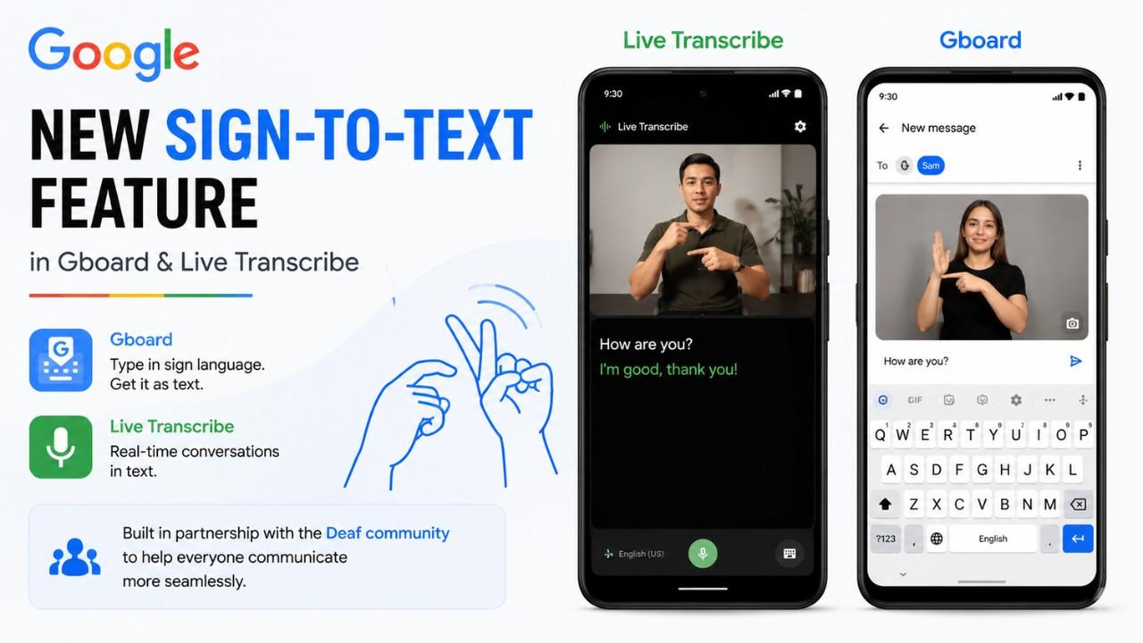 google-sign-to-text-feature-gboard-live-transcribe-sundar-pichai
