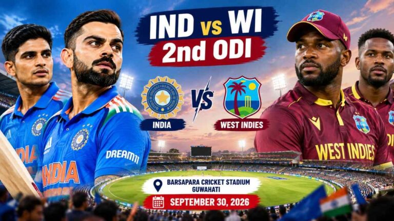 IND vs WI 2nd ODI