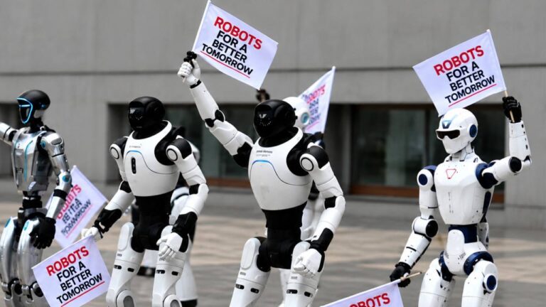 Robot Protest Jobs