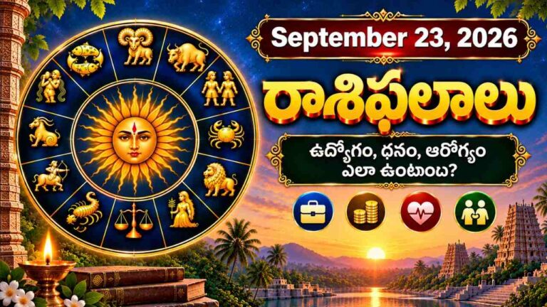 Today Rasi Phalalu