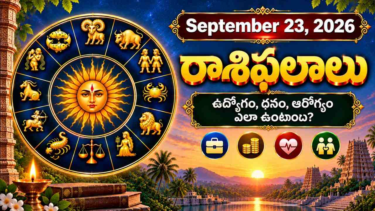 Today Rasi Phalalu