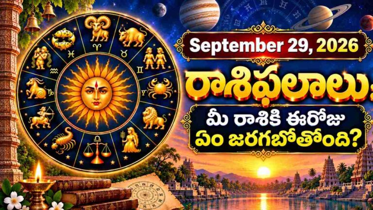 Today Rasi Phalalu