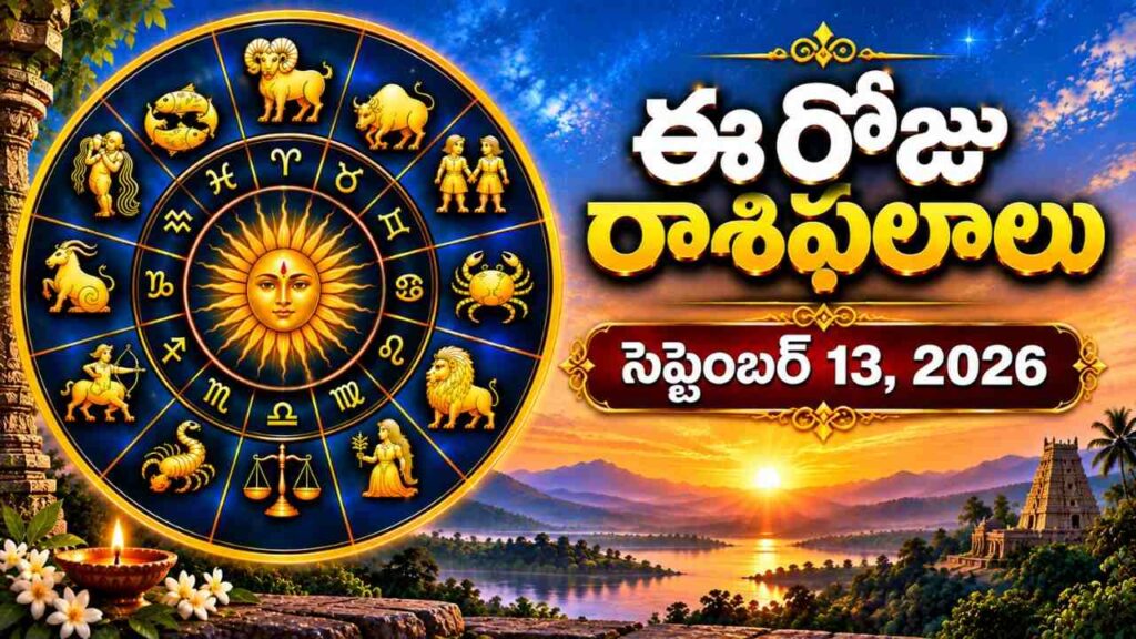 Today rasi phalalu